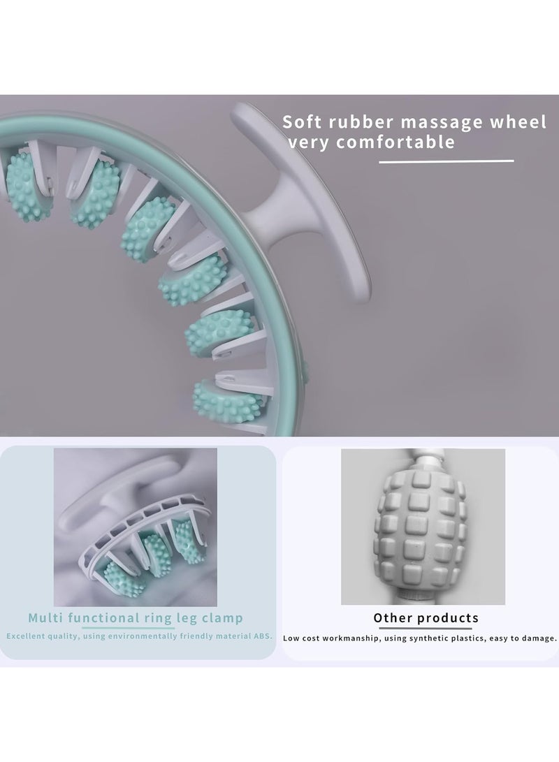 Cellulite Massagers Roller, 360°Deep Tissue Massager Ring for Legs, Thighs, Neck, Buttock & Back, Detachable Fascia Muscle Roller Massage Tool for Muscle Relax & Relieve Cellulite - Image 5
