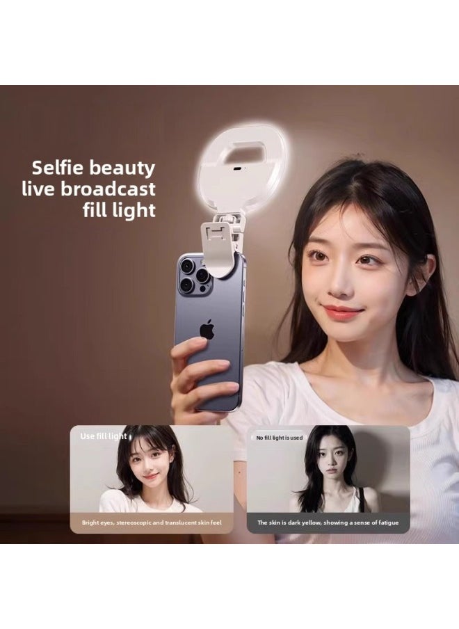 Generic - Direct Supply Mobile Phone Live Fill Light Handheld Self-timer Ring Beauty Light Atmosphere W60 Full Color Rgb Pocket Light-Light Source Color:[pocket Light] (w60 Three Colors) - Image 1
