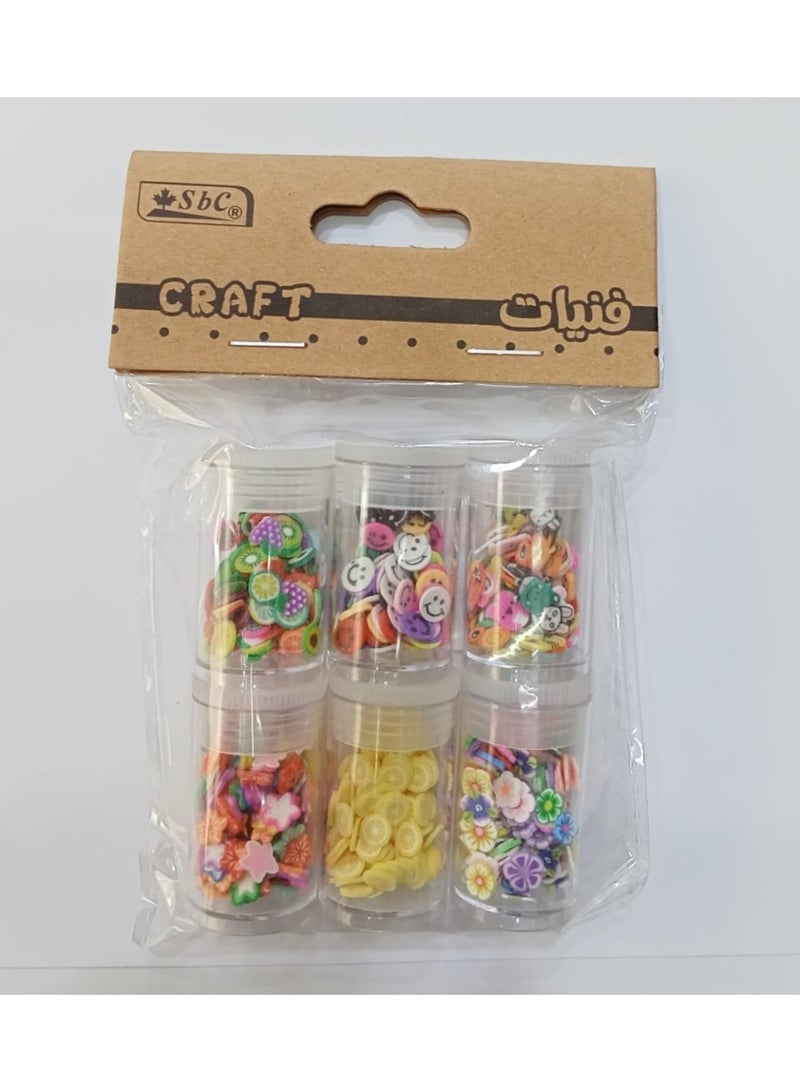 SBC ART & CRAFT SEQUINS PVC ASSORTED COLOR