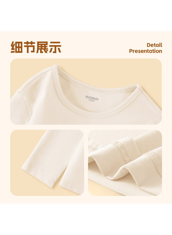 Badibadi Children's Long Sleeve T-shirt, 2025 Autumn Boys Cotton Top, Middle & Older Kids Soft Base Layer, Breathable Autumn Fashion Trend - Image 3