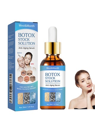 Botox Stock Solution Anti-Aging Serum, Botox Facial Serum for Women,Vitamin C Serum & Collagen Face Serum for Reducing Fine Lines & Wrinkles, Nourishing and Plump Skin, 30ml - pzsku/Z7DFCBB4762740B520D6DZ/45/1750054200/746404c3-db5c-4d63-9ab4-f65cb9295eb5