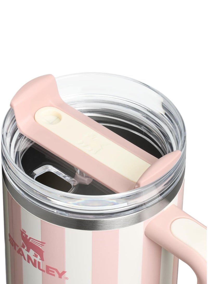 Stanley Cup H2.0 Stainless Steel Sealed Straw with Lid, for Water, Iced Tea, Coffee & Smoothies, 40 oz - Image 2