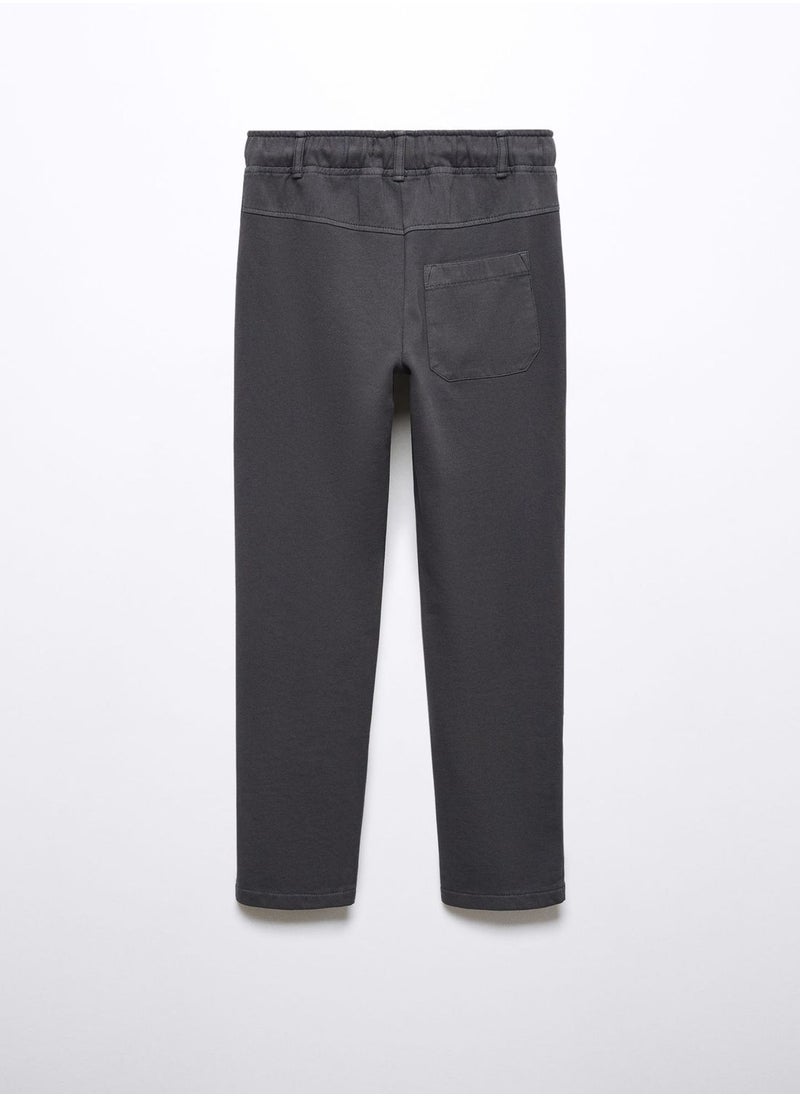 MANGO - Kids Essential Trousers - Image 1