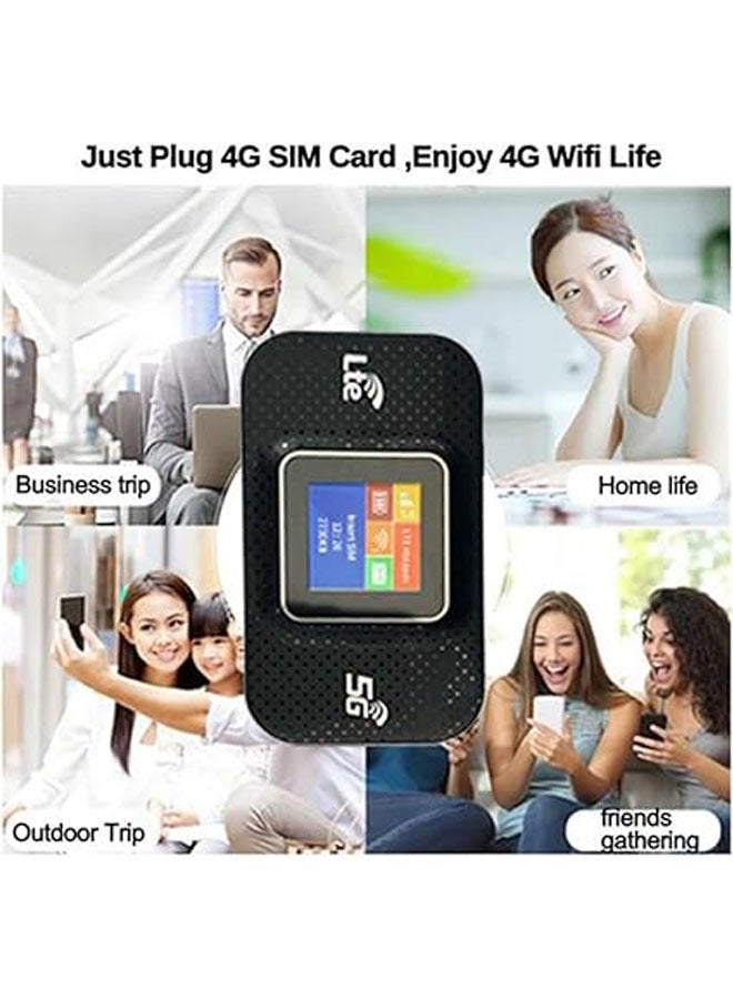 عام راوتر Wi-Fi H807Pro 4G LTE، سرعة 150 ميغابت في الثانية، بطارية 3000 مللي أمبير في الساعة مع فتحة شريحة SIM. راوتر نقال للسيارة محطة توزيع ساخنة. - Image 4