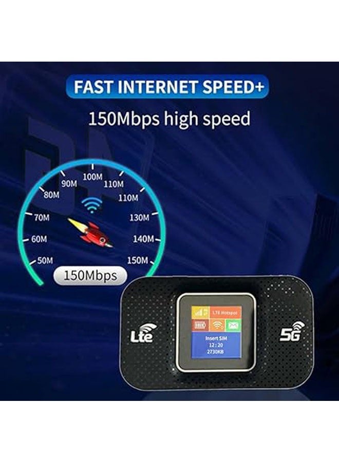 عام راوتر Wi-Fi H807Pro 4G LTE، سرعة 150 ميغابت في الثانية، بطارية 3000 مللي أمبير في الساعة مع فتحة شريحة SIM. راوتر نقال للسيارة محطة توزيع ساخنة. - Image 5