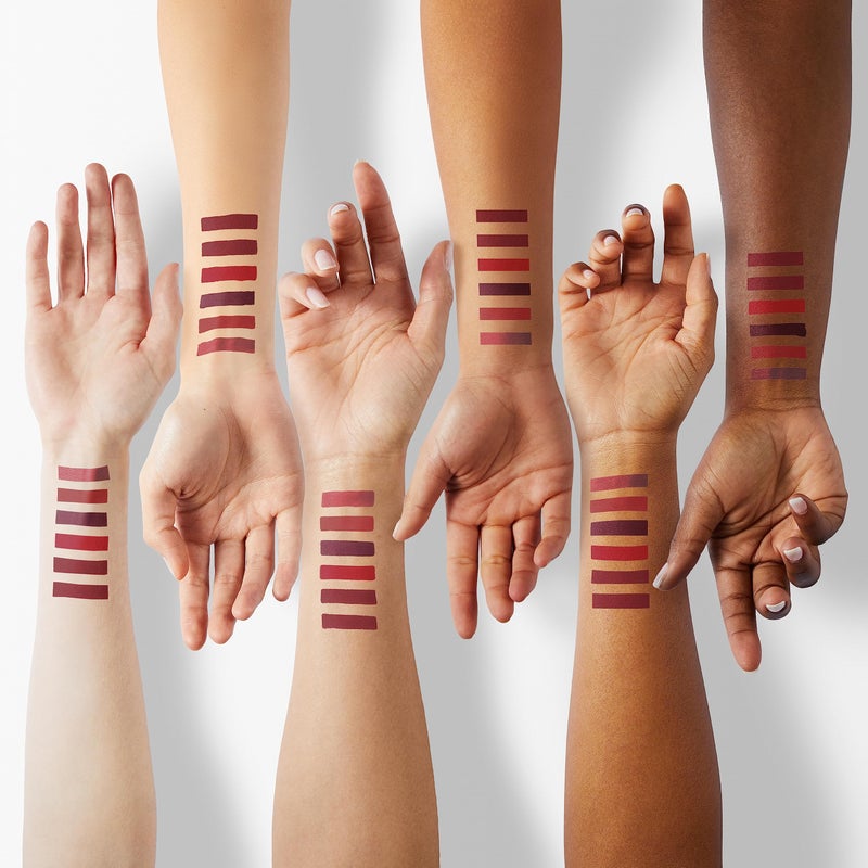 Cmaadu evpct 6Pcs Lipstick Matte Liquid Lipstick Lipgloss Set for Women, Dark Deep Bright Ruby Sexy Brick Red Mauve labiales mate 24 horas originales matte larga duracion 24 Hour Lipstick Long Lasting - Image 4