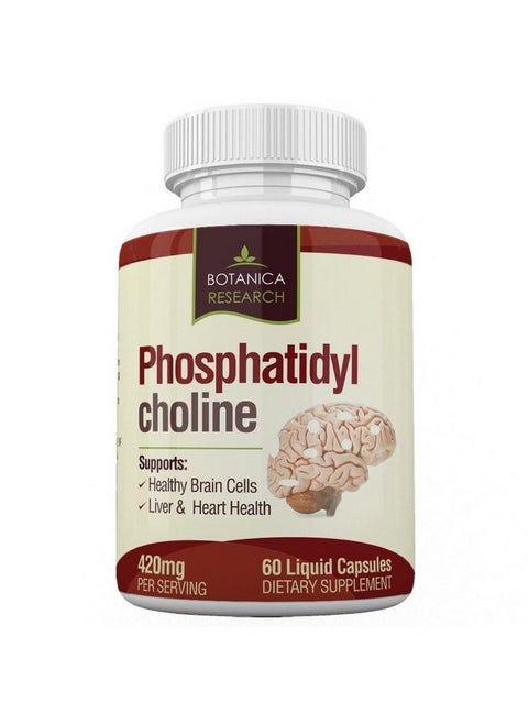 Ne Complex An Allnatural Nootropic Formula For Brain Health Liver & Cognitive Support 60 Phosphatidyl Choline Capsules By Botanica Research