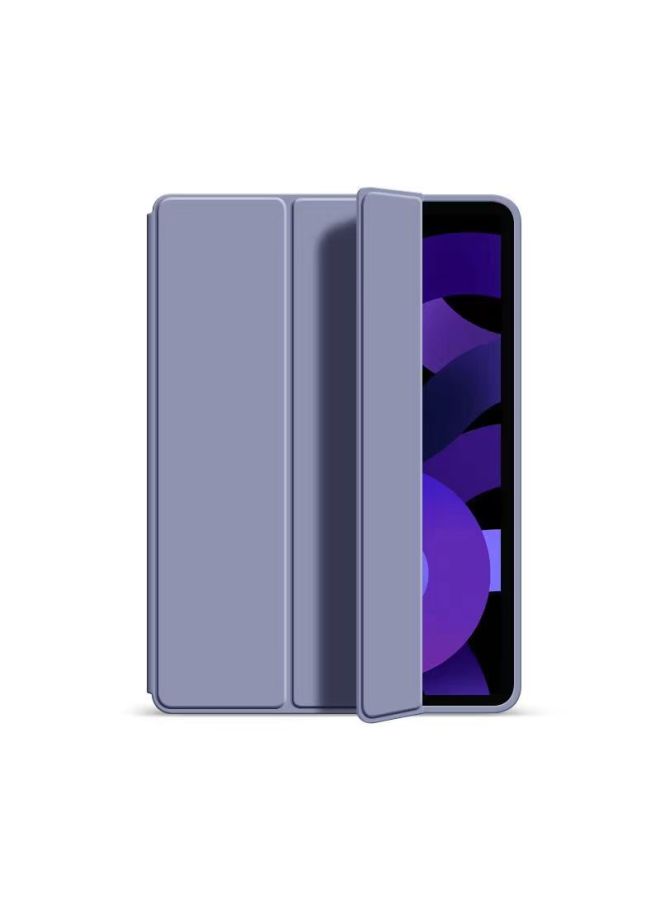 For Ipad9 Generation Protective Case 2024pro11 Inch IPad Tablet Protective Case Tri-fold Tablet Case IPadmini-Color:Lavender Gray-Applicable Models:Ipad 10.2inch (7/8/9 Only) - Image 1