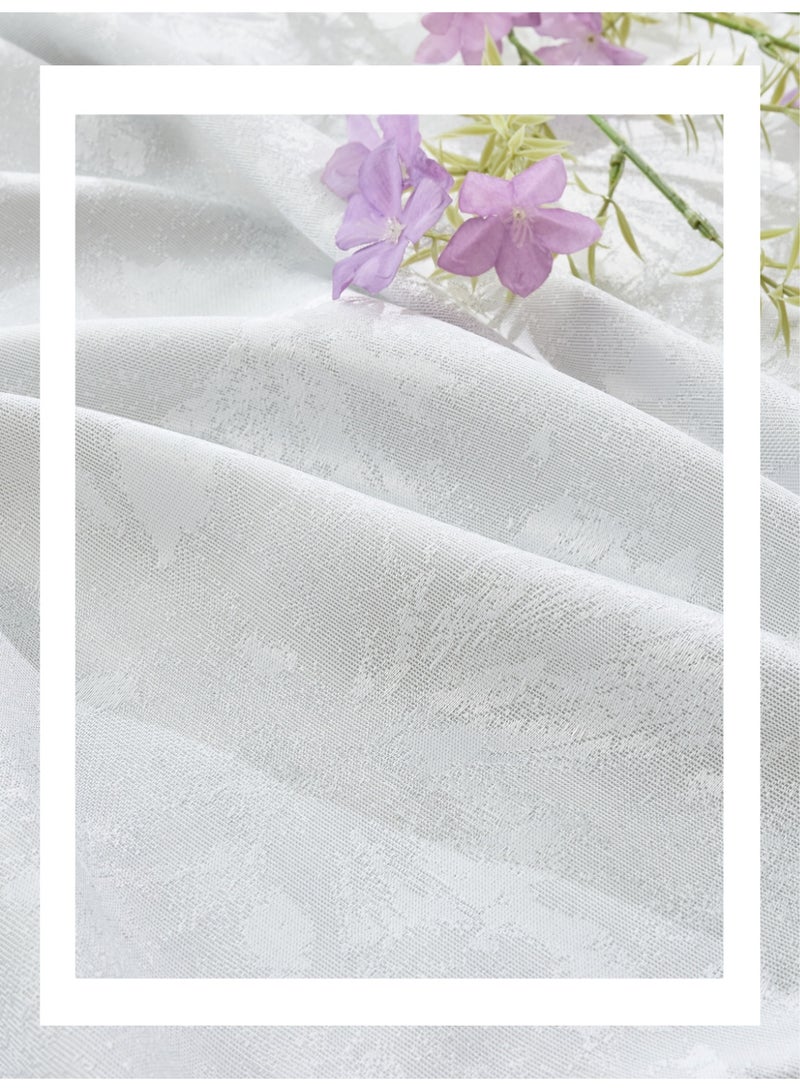 QBAID Sheer Privacy Curtains – Soft Light, Multiple Sizes & Three Top Styles for a Cozy Home - Image 4