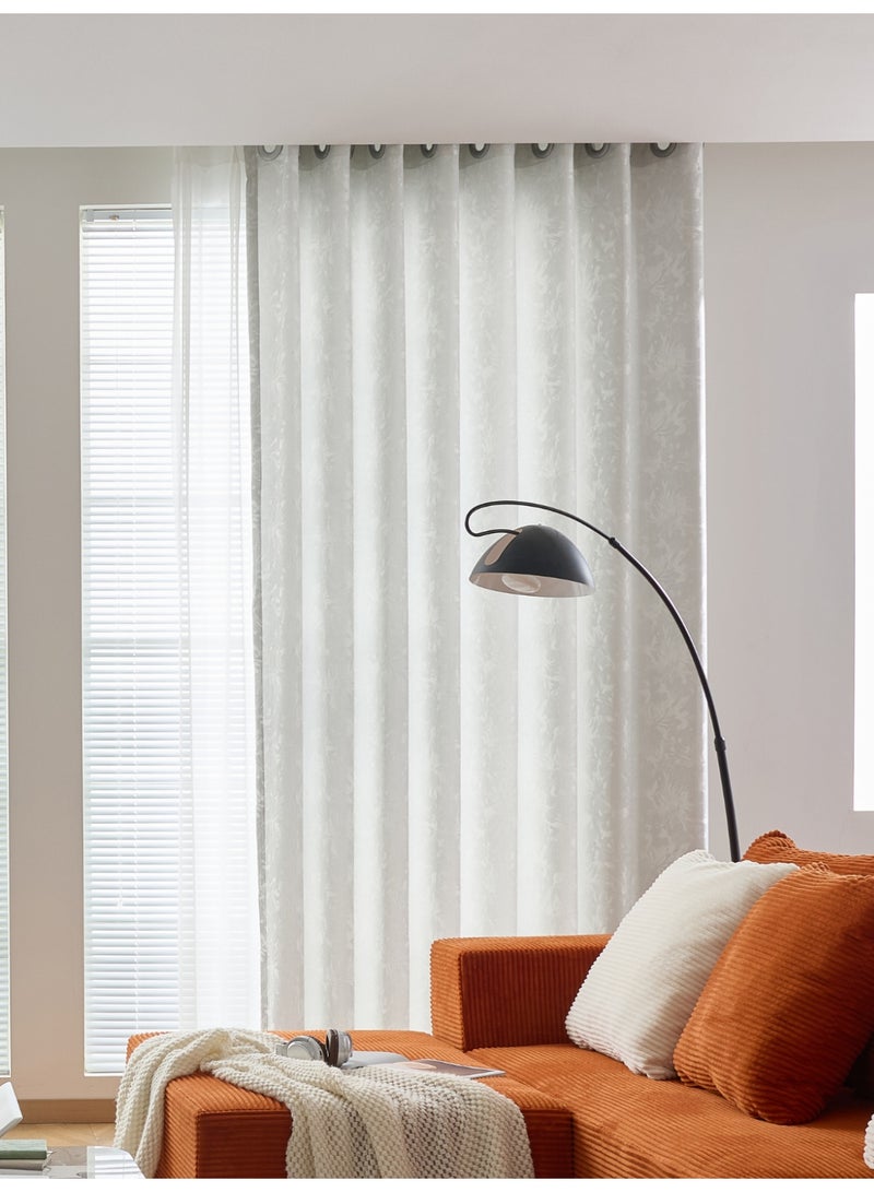 QBAID Sheer Privacy Curtains – Soft Light, Multiple Sizes & Three Top Styles for a Cozy Home - Image 2