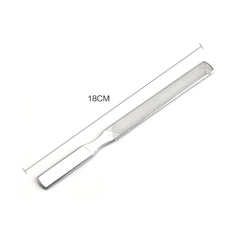6pcs Stainless Steel Nail Files Nail Buffer Manicure Nail nail Sanding Strip - Image 4
