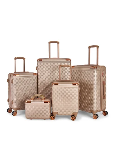 LIMRA Luggage set 5 pieces travel Bags with a distinctive design from limra gold