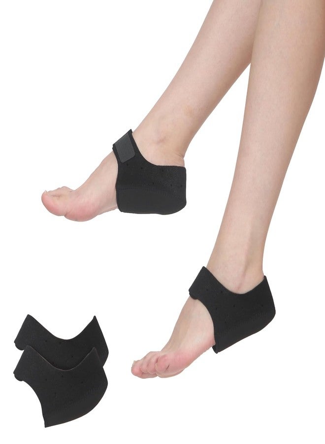 SILENCIO Silicone Gel Heel Cup with Breathable Holes, Shock Absorption Cushion Pad for Heel Pain, Plantar Fasciitis, Arch Support - Image 1