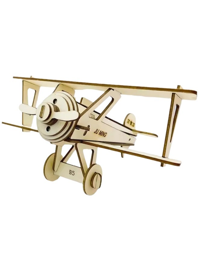 Wooden Puzzle 3D Model Building Blocks Assembly Toys For Boys (Newport) - Image 1