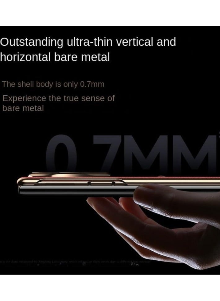 general Leather Case for Huawei Mate XT Ultimate (2024),With Smart Window,Anti-fingerprint Leather Phone Case for Mate XT Ultimate - Image 5