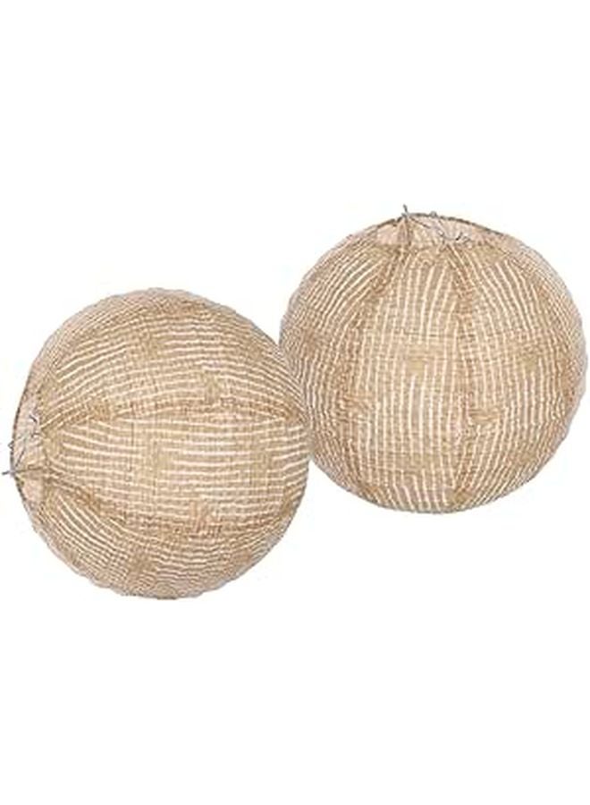 2pcs Decorative Hanging Lanterns for Party Wedding Home Decor Indoor Outdoor Use - Image 1