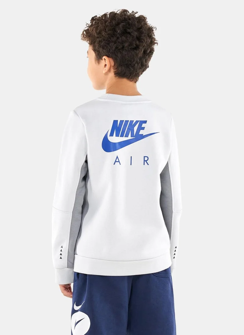 Nike Kids' Air Crew Sweatshirt (Older Kids)