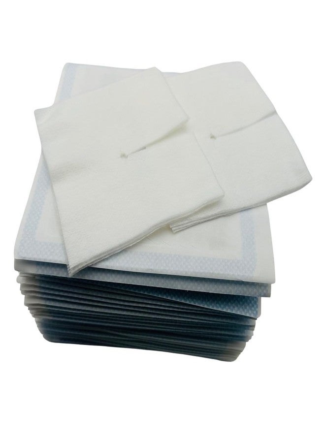 Comfort Axis High Absorbent Non-Woven Split Drain Sponges, 6 Ply Low Lint Sterile Pads, 4â€ X 4â€ Precut Gauze Sponge for I.V. and Tracheostomy Dressings, 2 Per Pack, 25 Packs, 50 Total - Image 5