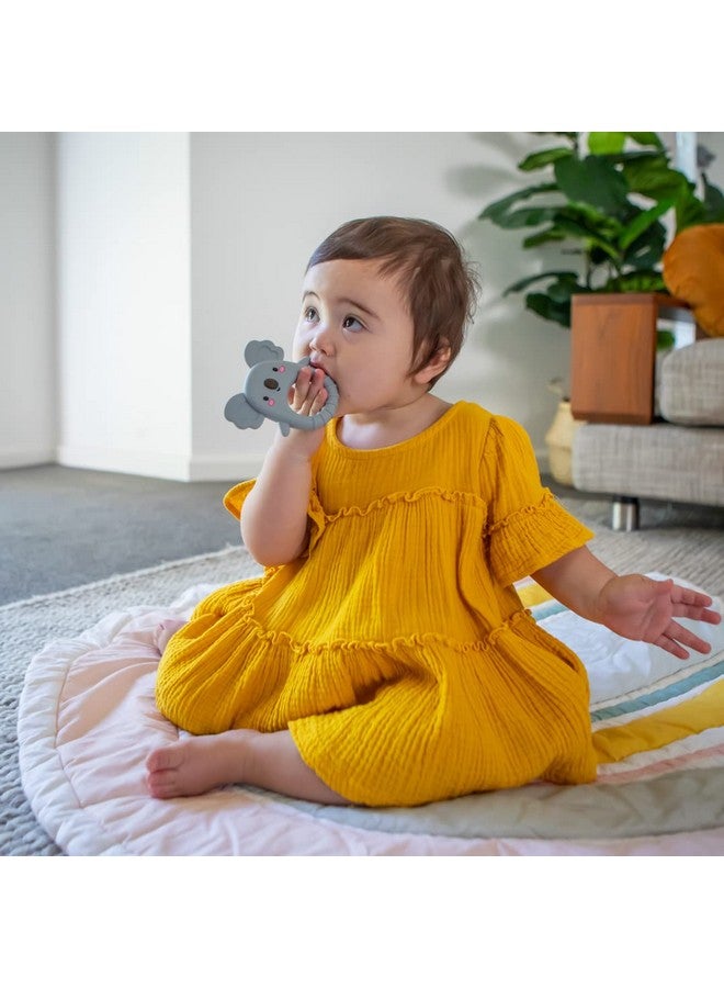 Tiger Tribe Silicone Teether - Koala - Soft Silicone for Teething Relief, BPA-Free, Newborn, Sensory Toy, Infant & Baby 0-18 Months - Image 3