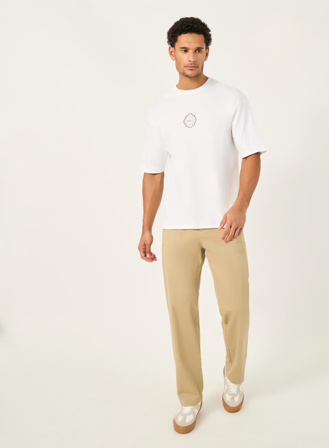 Styli Oversized Back Graphic Print T-Shirt - Image 3