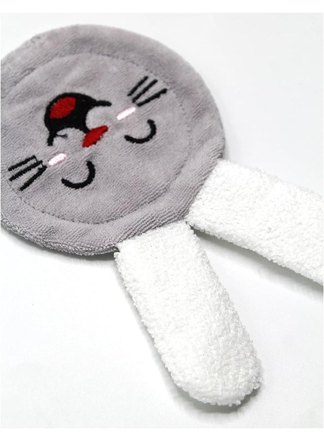 BabyJem Oral Care Glove, 0 Months +, Grey  - Image 2