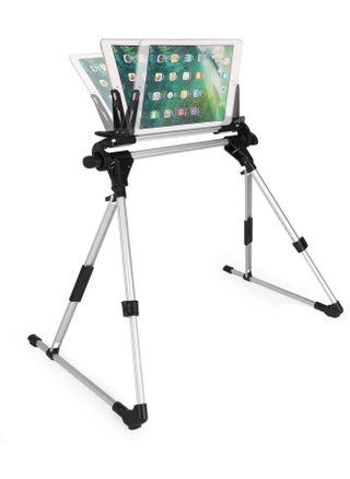 Tablet Holder, 360 Adjustable Phone/Tablet Stand with Steel Arm, Lazy Mount Tablet Clamp for All 4"-10.5" Phones, Tablet, Switch, for Gaming, Watching Video, Chatting - pzsku/Z7DFDF0D6244FBC619F11Z/45/_/1715762555/5a7be7ea-a166-4eb2-af73-06dd99e8c2fe