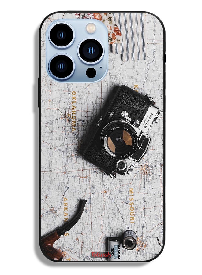 Tolwak Apple iPhone 13 Pro Protective Case Vintage Camera - Image 2