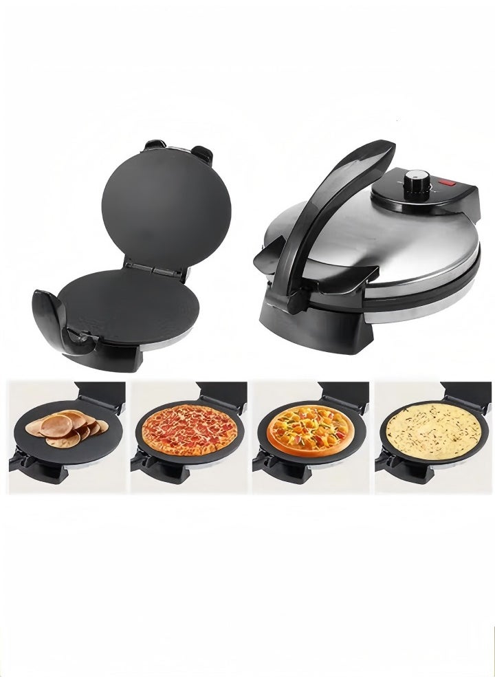 sokany Roti Maker, multifunctional tortilla maker, non stick flat bread maker, adjustable temperature knob, suitable for making corn tortillas, Tacos, bread, 32 * 25 * 7cm  - Image 1