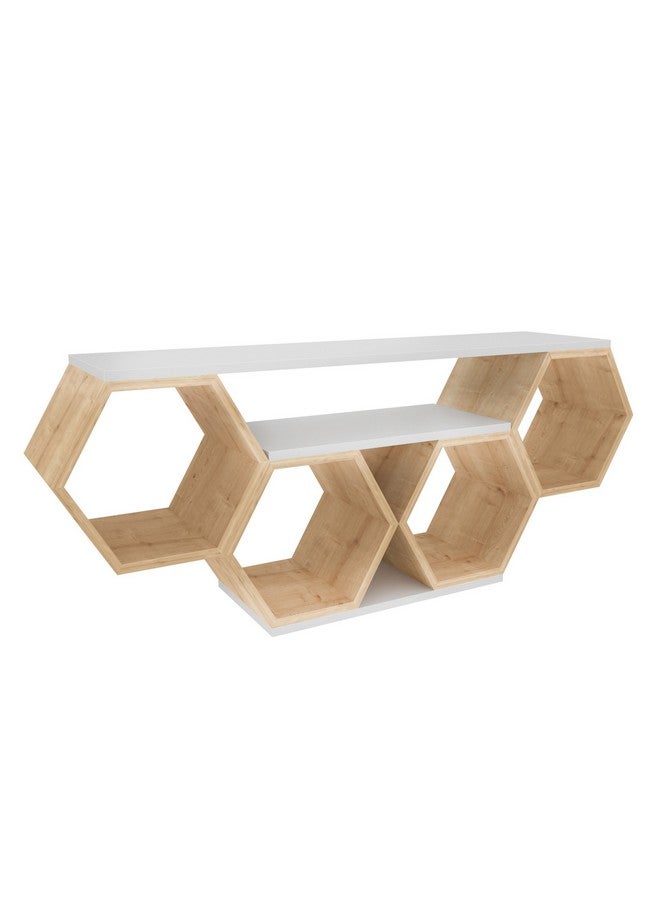 Home Box Asta Tv Unit For Tvs Up To 60 Inches 55.5 X 140 X 26.6 Cm - Image 5