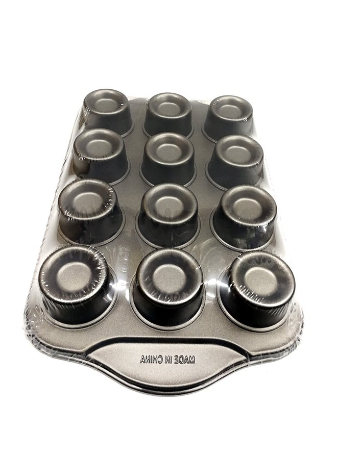 Non-Stick Cake Mould Black 33centimeter - Image 3