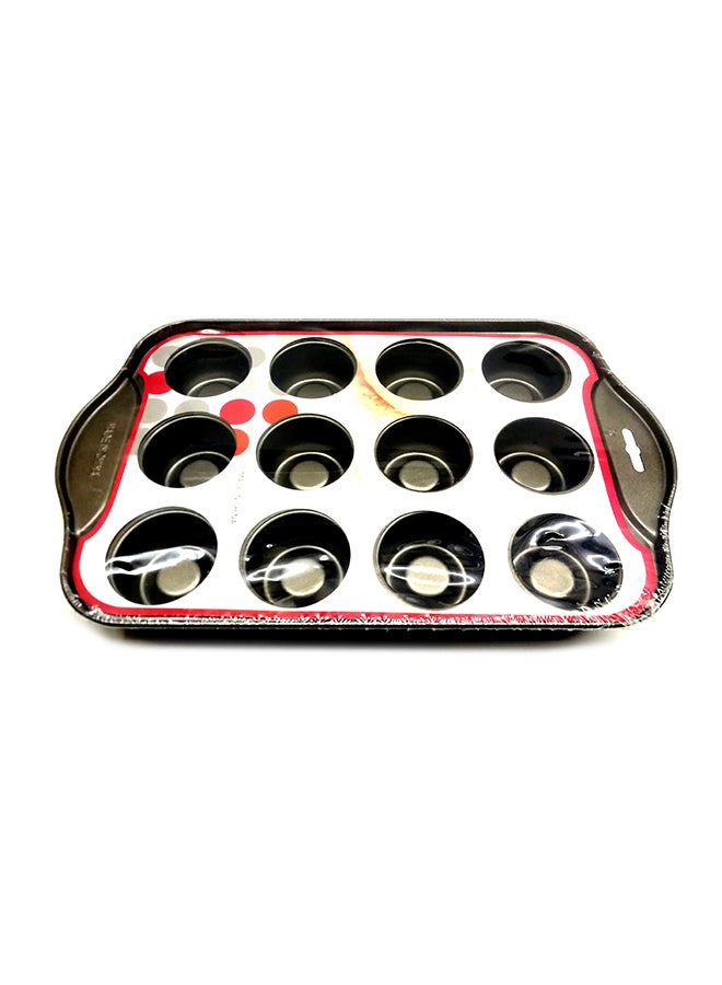 Non-Stick Cake Mould Black 33centimeter - Image 2