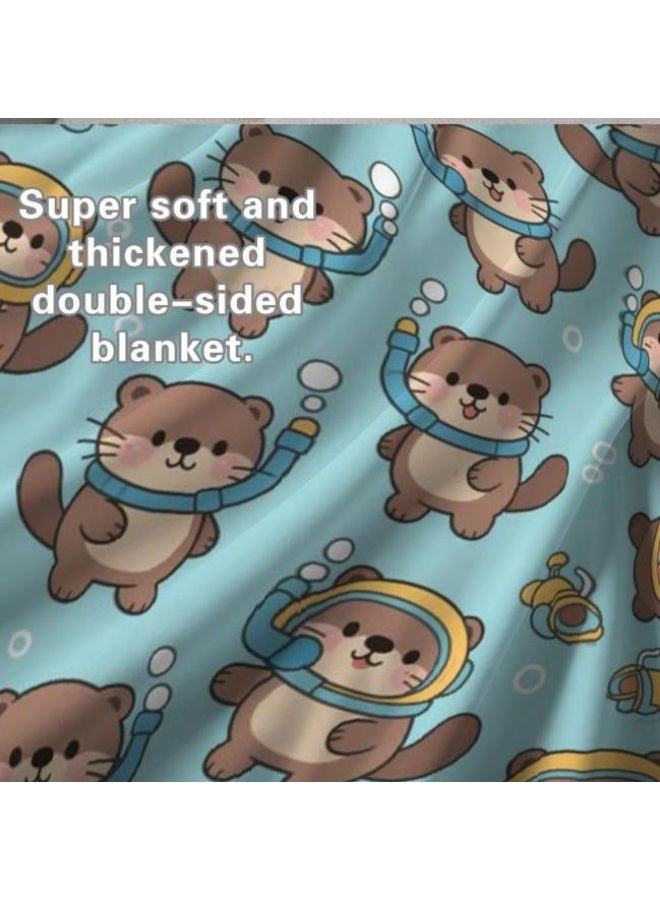 general Baby and children's cartoon flannel thin blanket (warm and comfortable, suitable for sleep, game use) 70cm*100cm - Image 5