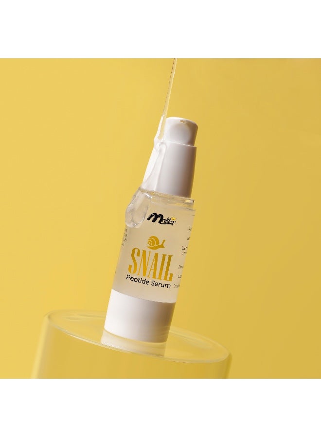 Malika Snail Peptide Serum - 92% Snail Secretion Filtrate - Image 2