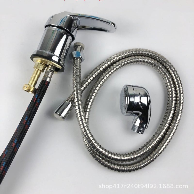 Salon Water Mixer Tap Cold Hot Handle 1.2 pipe + nozzle - Image 2