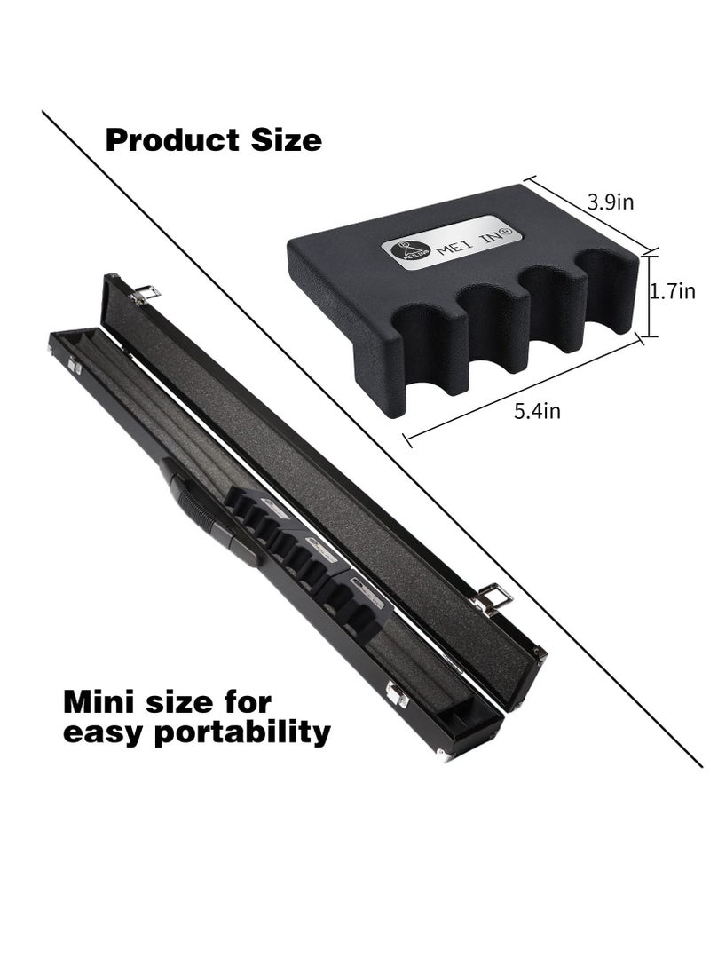 Generic Pool Cue Holder, 2/3/4-Cue Portable Pool Stick Holder for Table, Weighted & Durable Billiard Cue Holder, Mini Stick Holder for Pool Cues, Pool Cue Holder Claw (4 CUE)  - Image 5