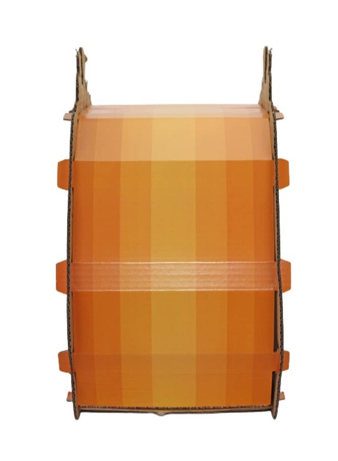 Midlee Halloween Pumpkin Cat Scratcher Cardboard House - Image 2
