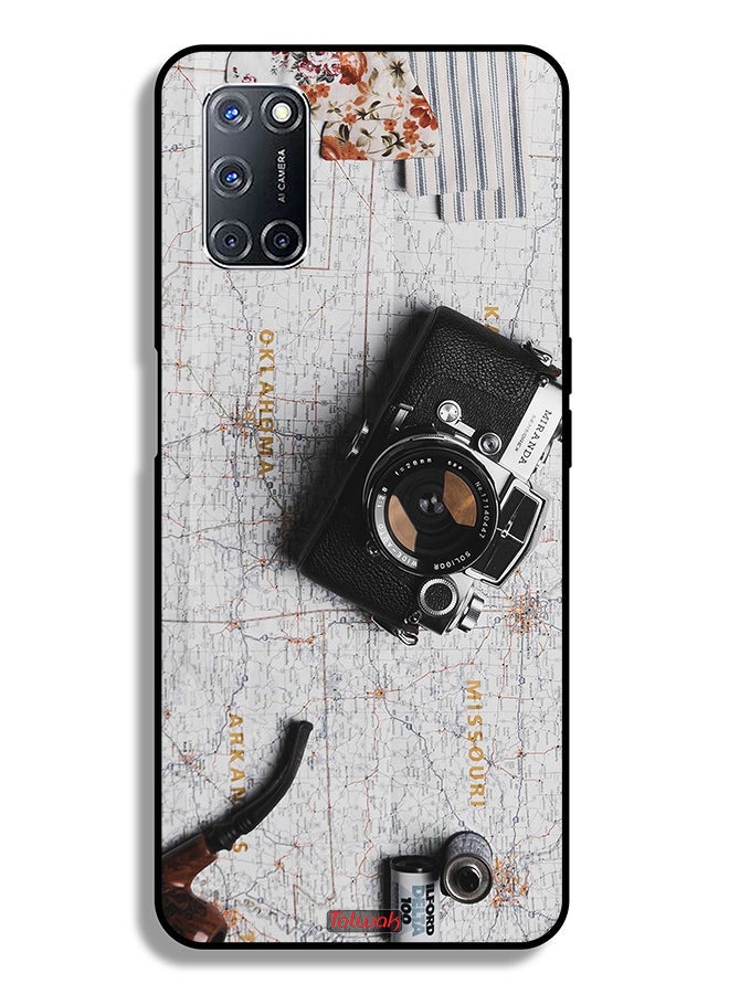 Tolwak Oppo A72 4G Protective Case Cover Vintage Camera - Image 1