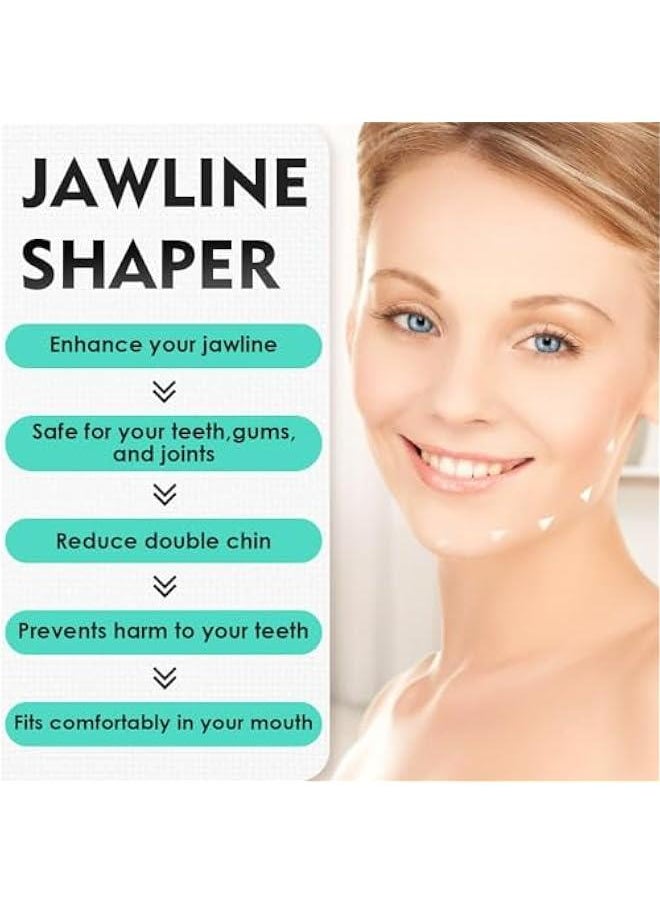 Generic - Men and Women's Jaw Exerciser Set, 3 Food-Grade Silicone Jawline Shapers, Premium Facial Exercisers - Strengthen, Tone & Tighten Your Jawline, Chin, Lips, and Cheekbones, Suitable for All Levels of - Image 1