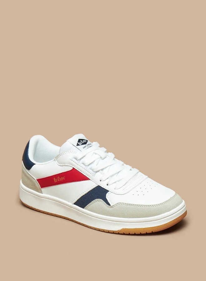 Lee Cooper Men's Textured Lace-Up Sneakers