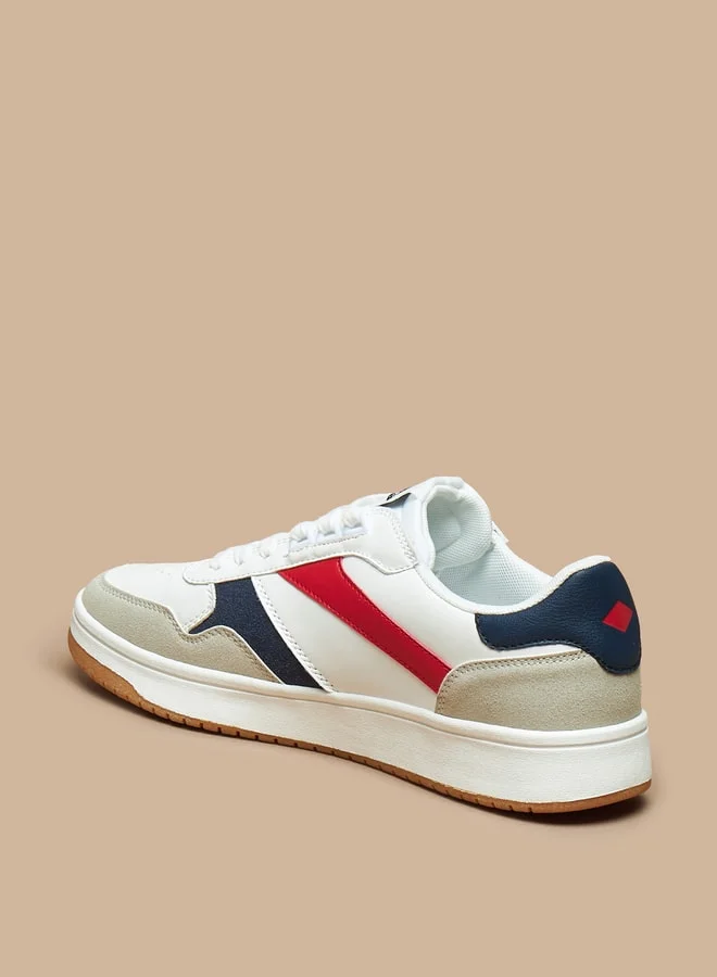 Lee Cooper Men's Textured Lace-Up Sneakers