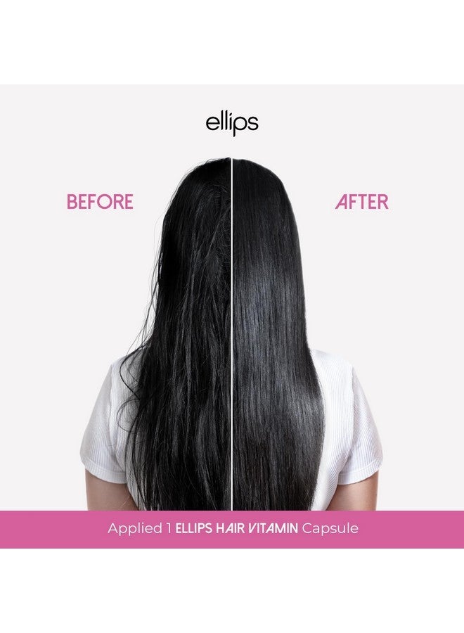 Ellips Hair Vitamin Hair Treatment, 50 Capsules - Hair Oil & Heat Protectant for Frizzy Hair - Support Healthy Shiny Hair - Image 4