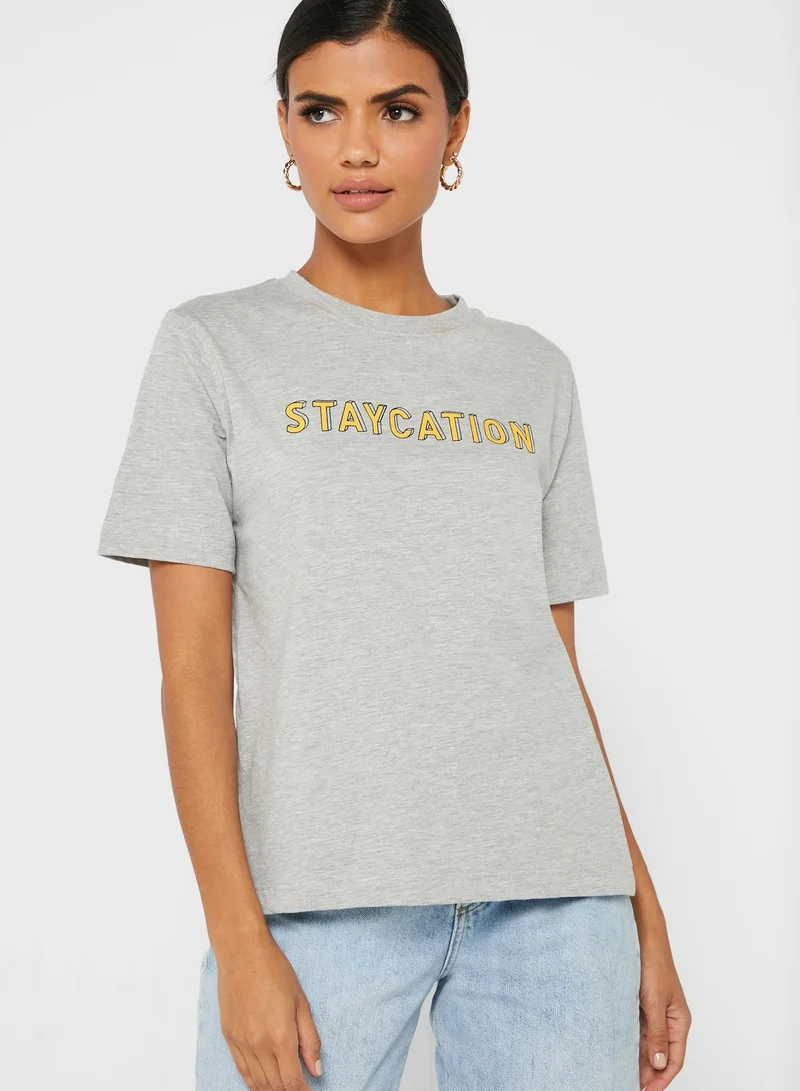 WHISTLES Slogan T-Shirt