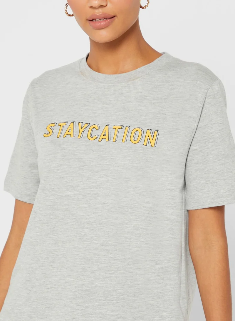 WHISTLES Slogan T-Shirt
