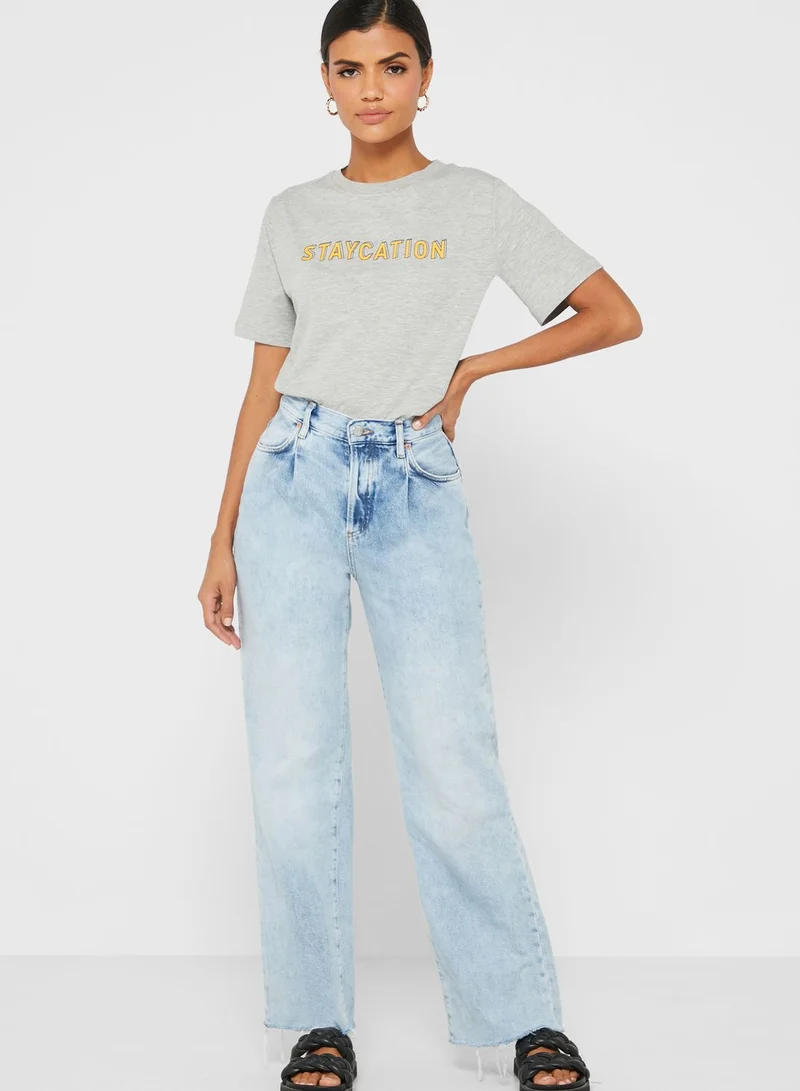 WHISTLES Slogan T-Shirt