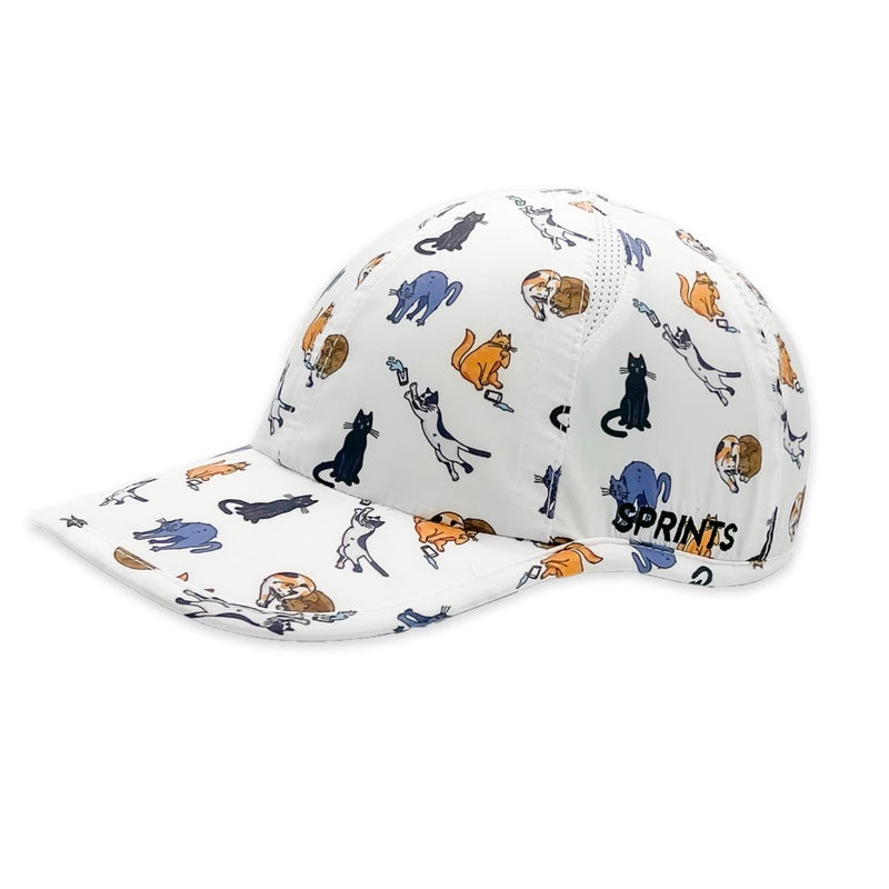 Sprints Race Day Performance Running Cap | The Lightweight, Quick Dry, Sport Hat, One Size, Unisex (Cats Since They Made Me) - Image 1