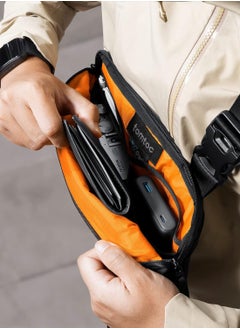 Tomtoc Explorer-T21 Compact EDC Sling Bag, Chest Shoulder Crossbody Sling Daypack for Men Women, Water-resistant Lightweight Everyday Carry Casual Pack for Nintendo Switch 2, Tactical, Travel, Work, Gym, Sport  - Image 4