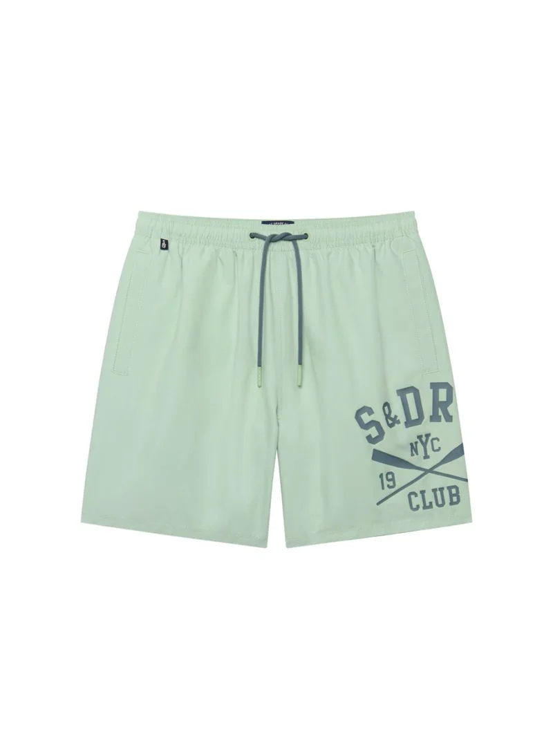 Superdry  Printed Logo 16-Inch Swim Shorts for Men | Best Price UAE