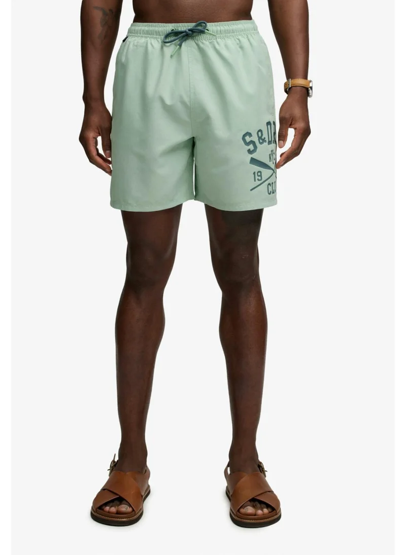 Superdry  Printed Logo 16-Inch Swim Shorts for Men | Best Price UAE