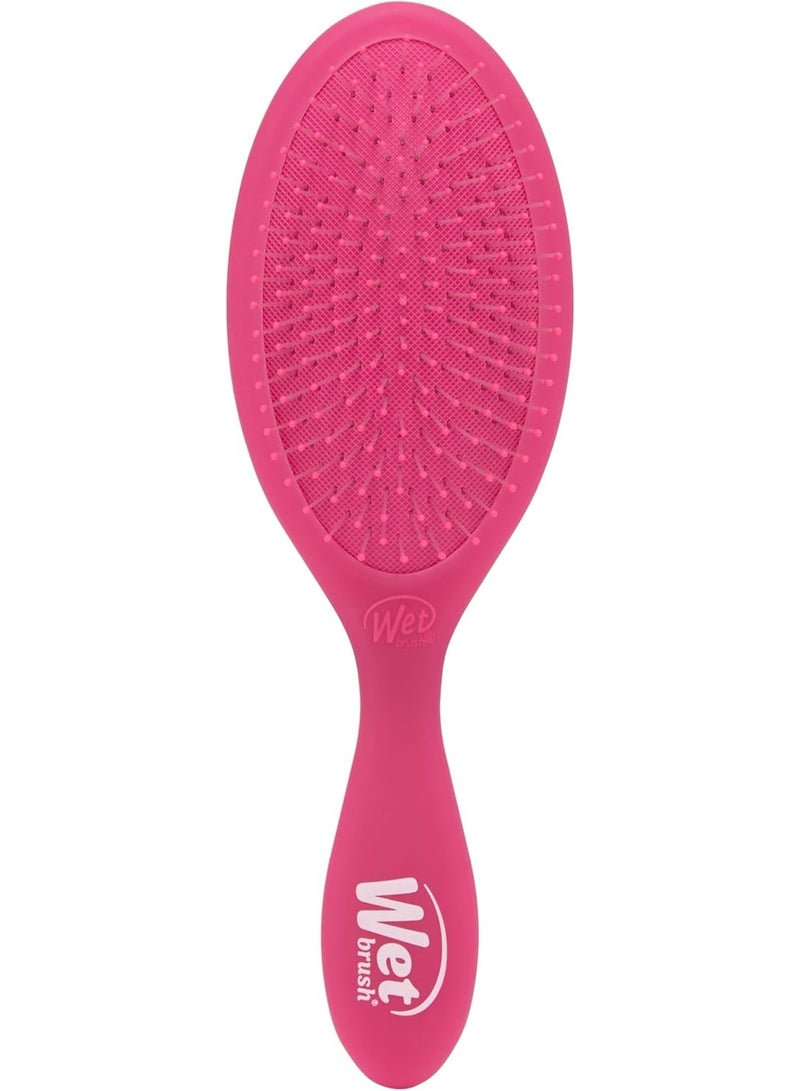 Wet Brush Original Detangler Hair Brush - IntelliFlex Bristles for Wet and Dry Hair All Types - Pink - Image 1