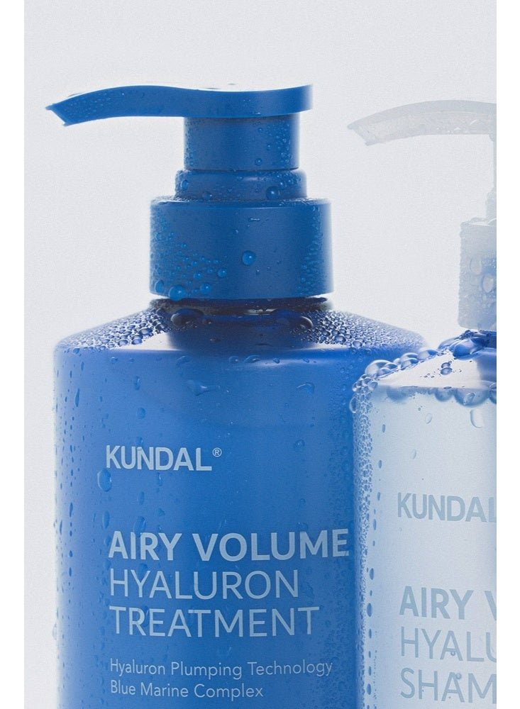 KUNDAL Volumizing Hyaluronic Hair Treatment  Blossom Breeze 500 mL - Image 2